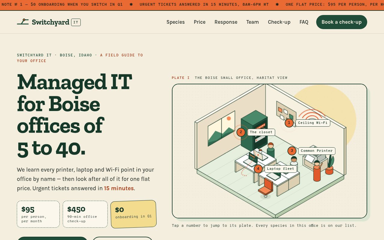 Switchyard IT — website